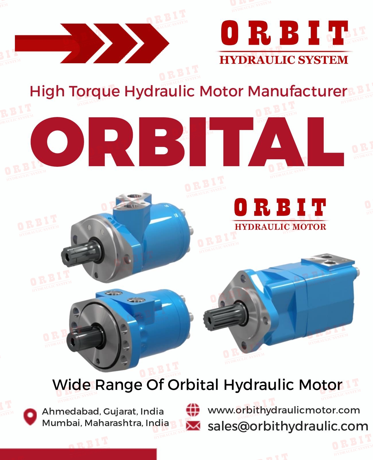 OMPX 80 11186085 White Hydraulic Motor In India